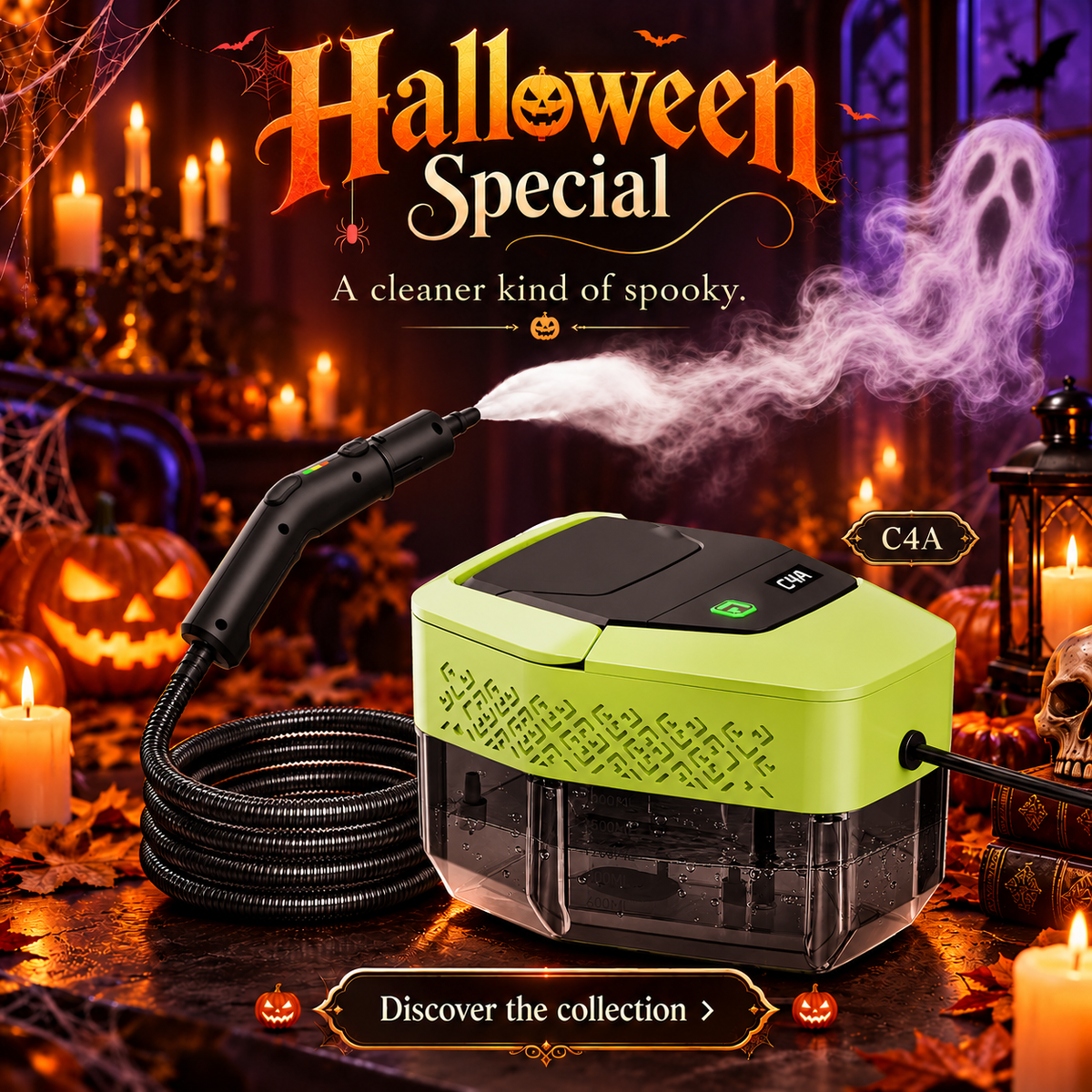 C4A Steam Cleaner, 1.8L