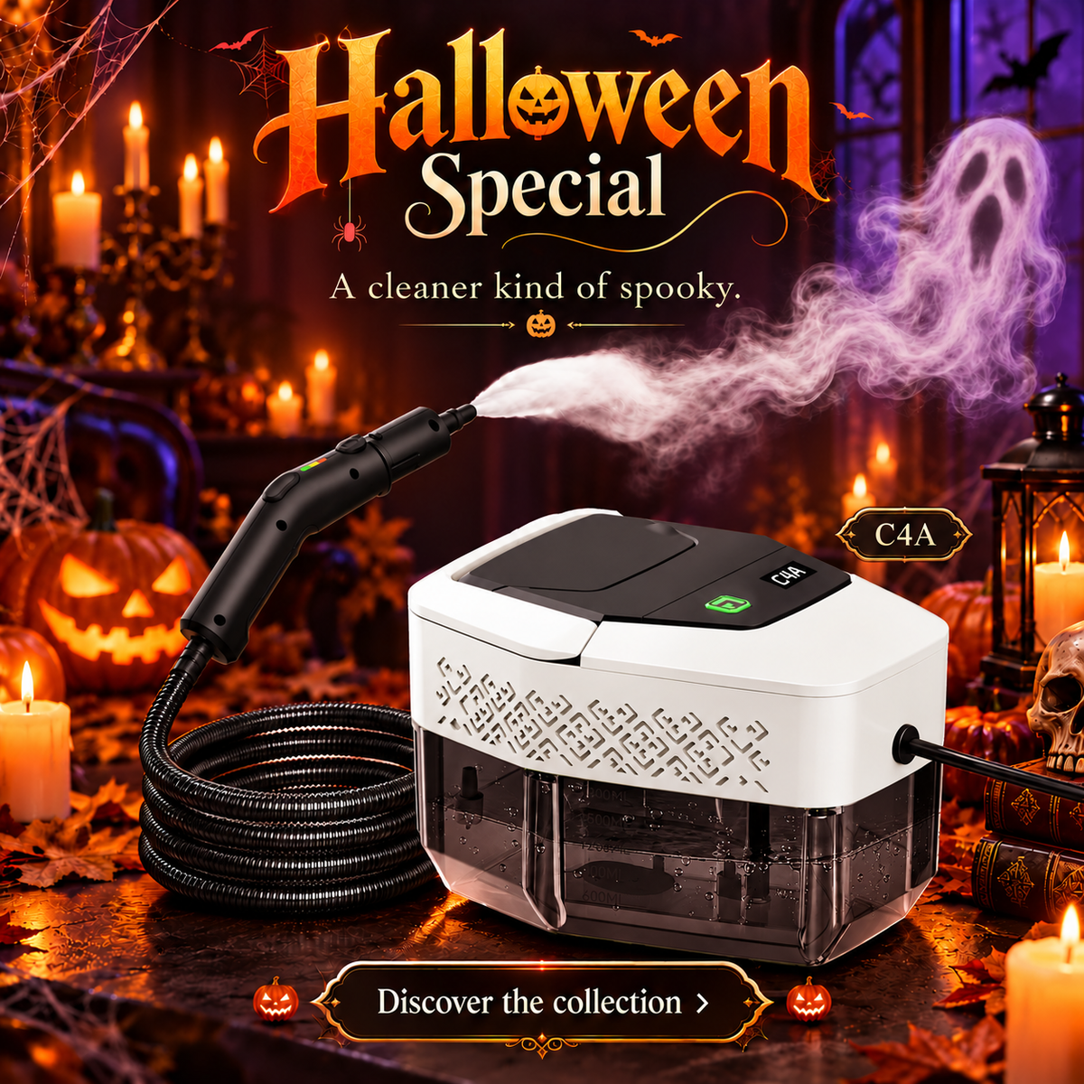 C4A Steam Cleaner, 1.8L