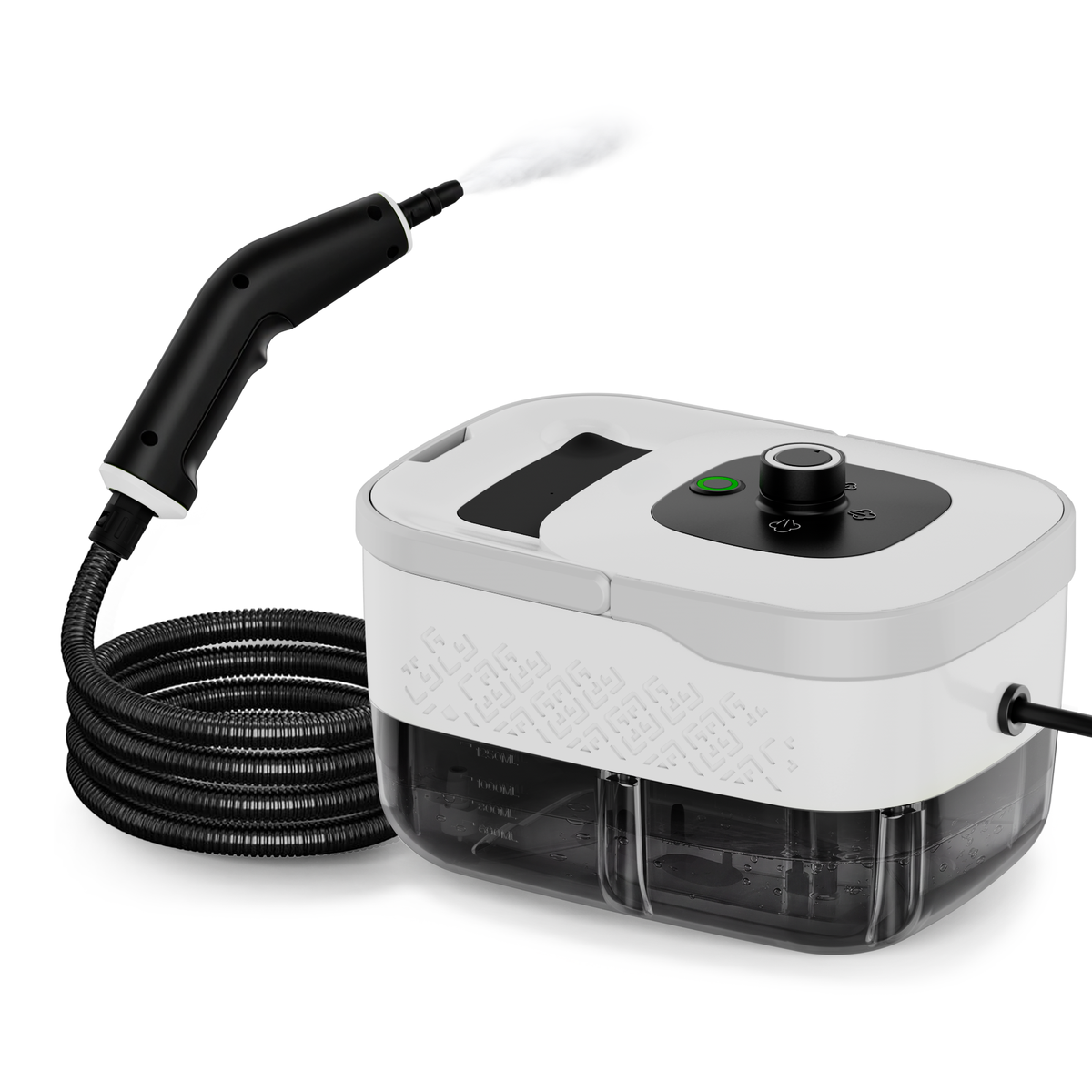 LEST C1 steam cleaner in Magnolia White — product view 1
