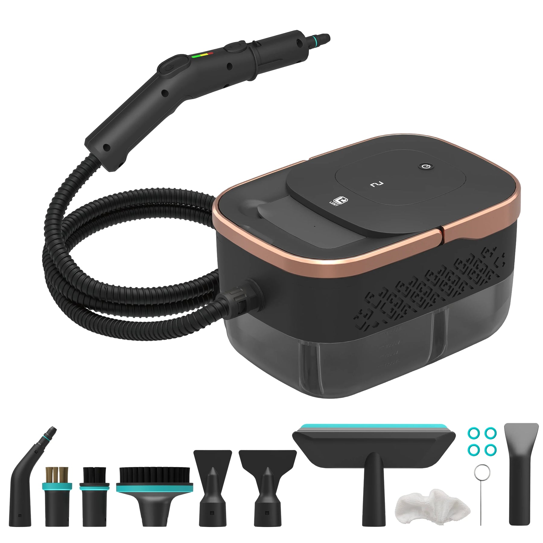 LEST C2A black and gold steam cleaner