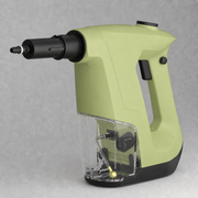 LEST H1A handheld steam cleaner in light avocado